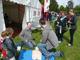 Stroke Aware Day at Fife Show